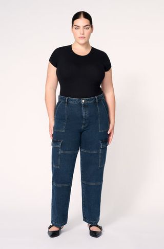 Gla Plus - Relaxed Cargo Jeans | Speechless