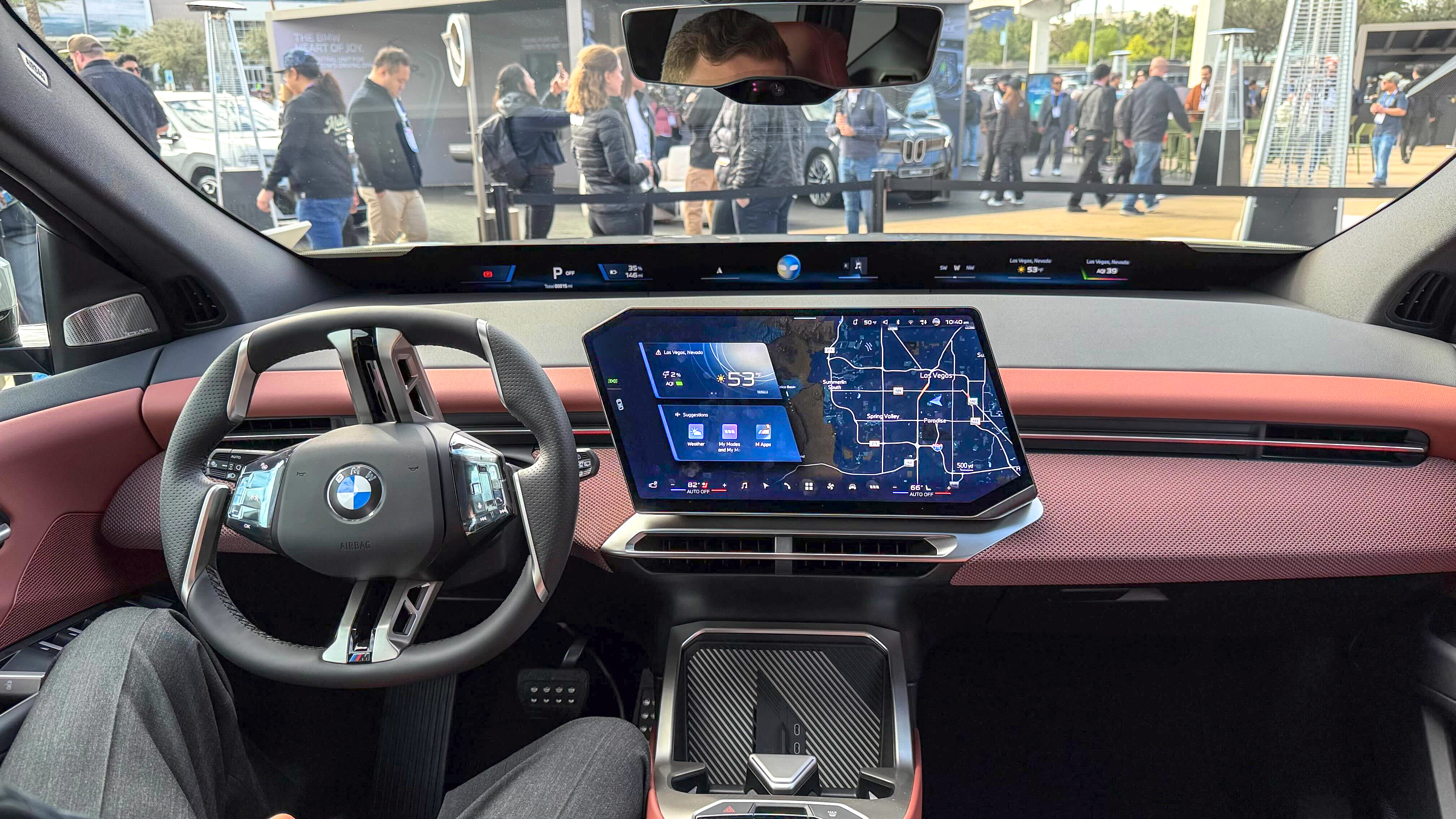 BMW iX3 with Alexa+