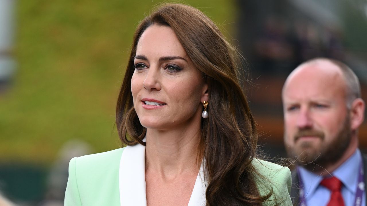 Catherine, Princess of Wales attends day two of the Wimbledon Tennis Championships 