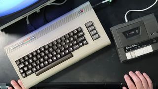 Commodore 64 keyboard and tape player