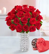 Two dozen red roses | $49.99 $34.99 at 1800-Flowers