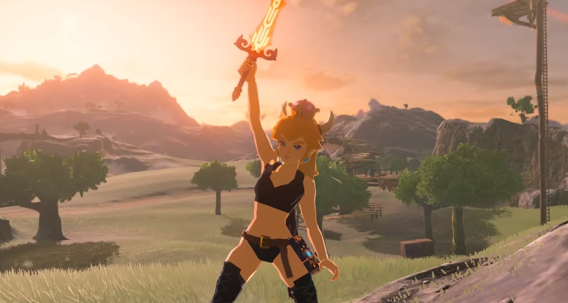 Bowsette Comes To Breath Of The Wild Thanks To This Immaculate Mod Gamesradar