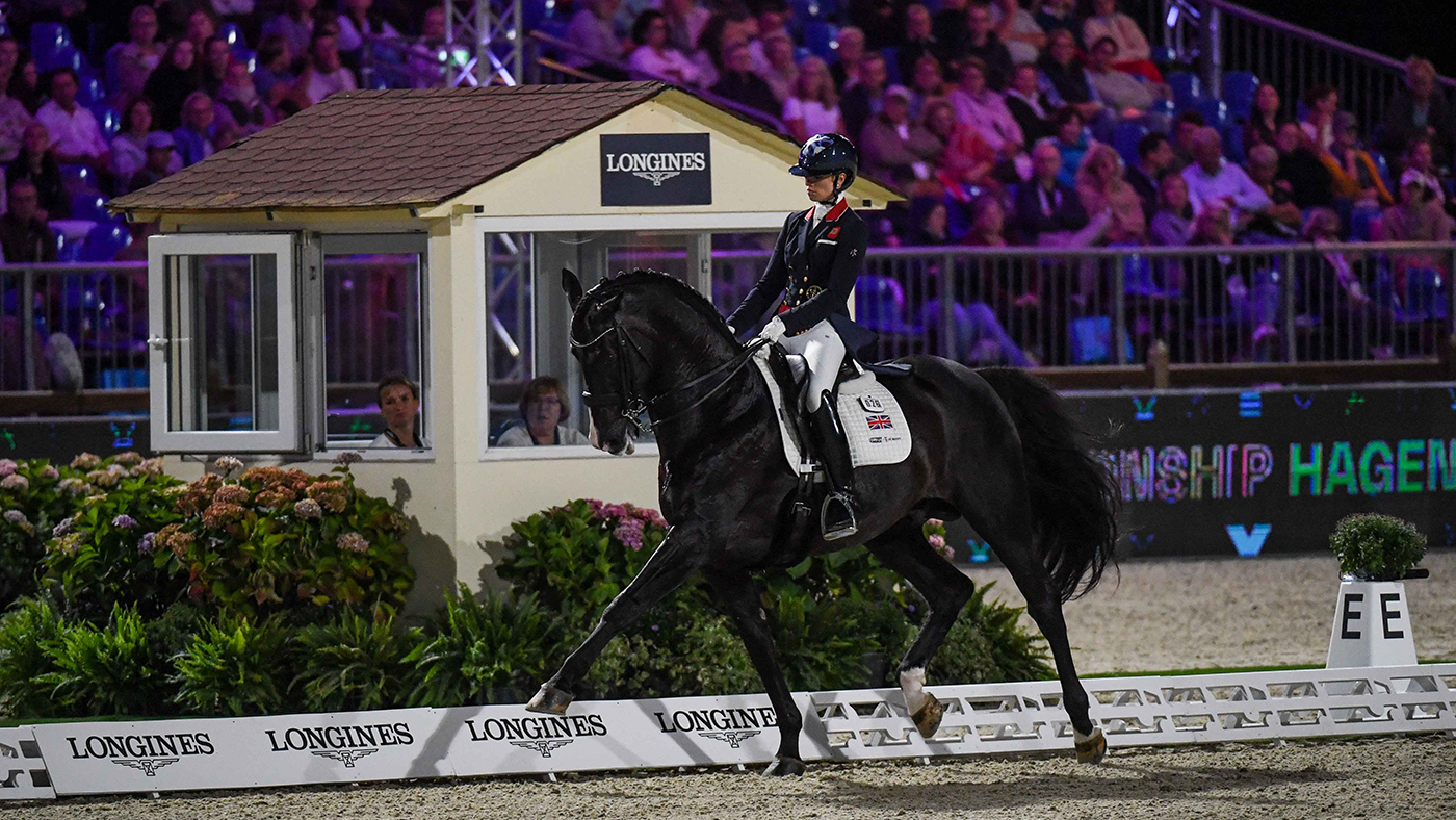 European Dressage Championships Lottie Fry