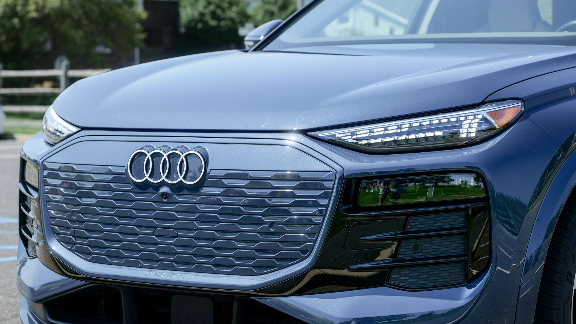2025 Audi Q6 e-tron test drive.