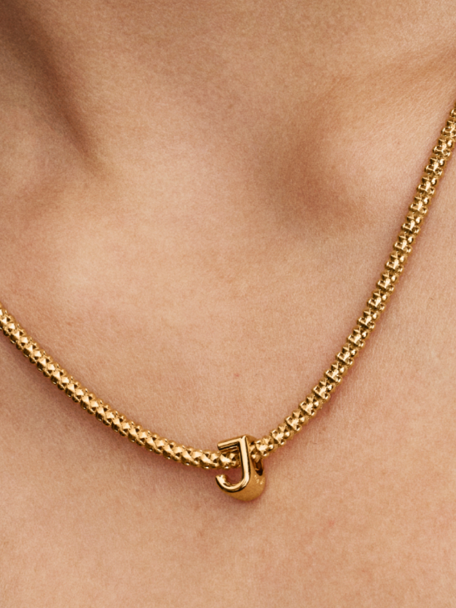 Letter J Alphabet Charm