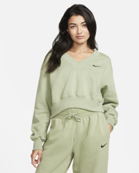 Nike Sportswear Phoenix Fleece Cropped V-Neck Top (Women's): was $75 now $57 @ Nike