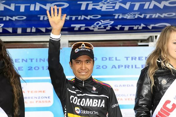 Darwin Atapuma (Colombia Coldeportes) won the final stage of the Giro del Trentino.
