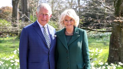 Charles and Camilla smiling