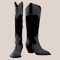 By Anthropologie Studded Western Boots: was £150now £75 | Anthropologie (save £75)