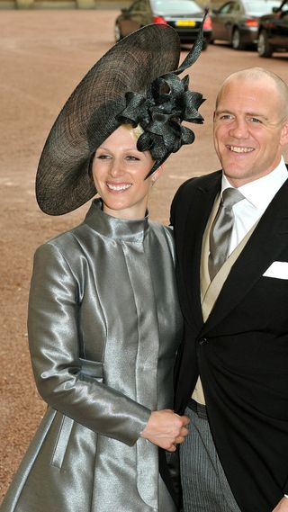 Zara Tindall at the wedding of Prince William and Kate Middleton