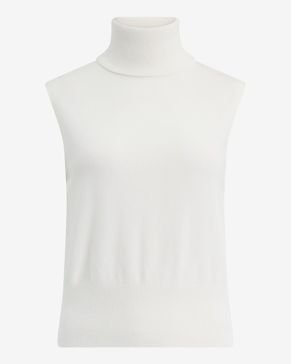 express, Airy Soft Skimming Turtleneck Sweater Tank
