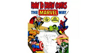 Cover of How to Draw Comics the Marvel Way, one of the best drawing books