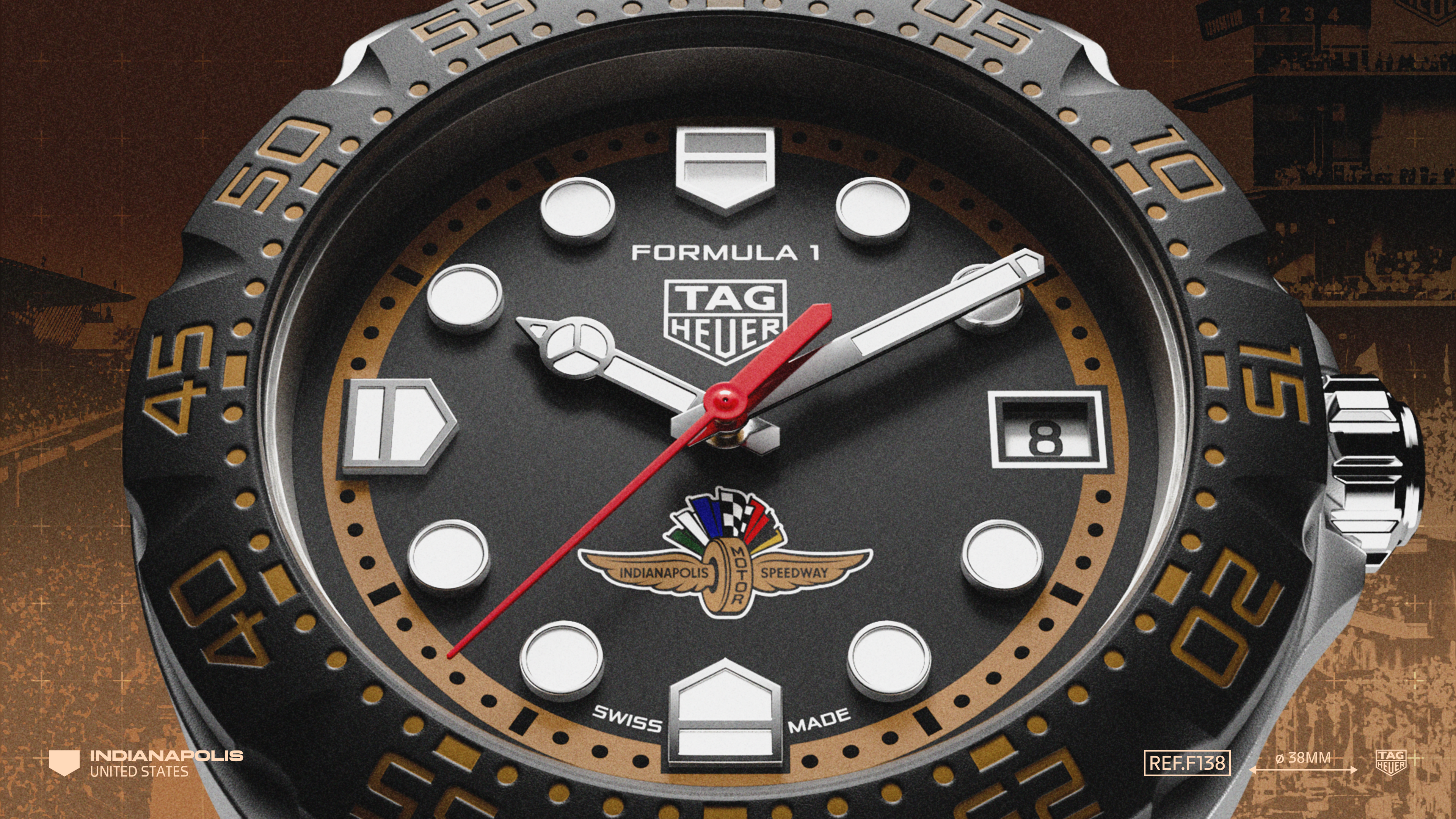 TAG Heuer Solargraph x Indy 500