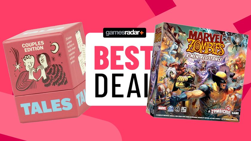 Tales Couples Edition and Marvel Zombies X-Men Resistance boxes on either side of a &#039;best deal&#039; badge, all against a pink background