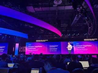 AWS reinvent 2024 stage