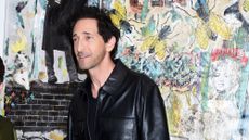 Adrien Brody attends the opening of his art exhibit 'Made in America'