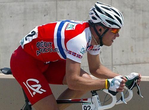 Eventual winner Thor Hushovd (Credit Agricole) is coming back to form after a solid Spring Classics campaign.