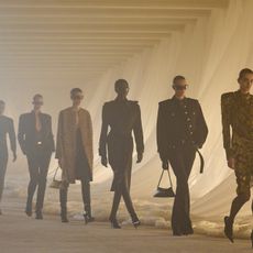 balmain fall/winter 2026 in paris