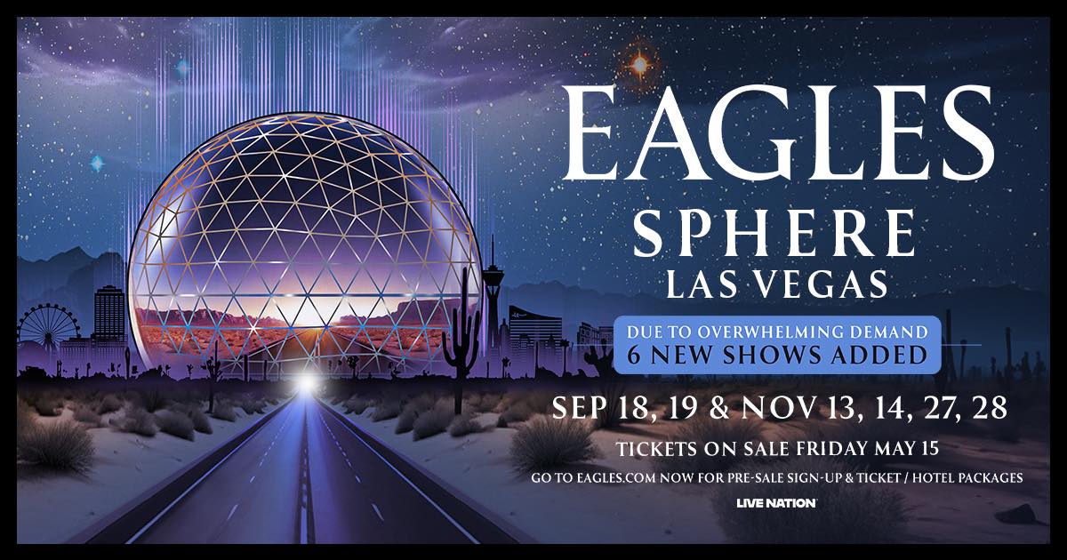 Eagles at Sphere admat