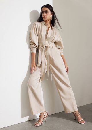 Relaxed Belted Jumpsuit