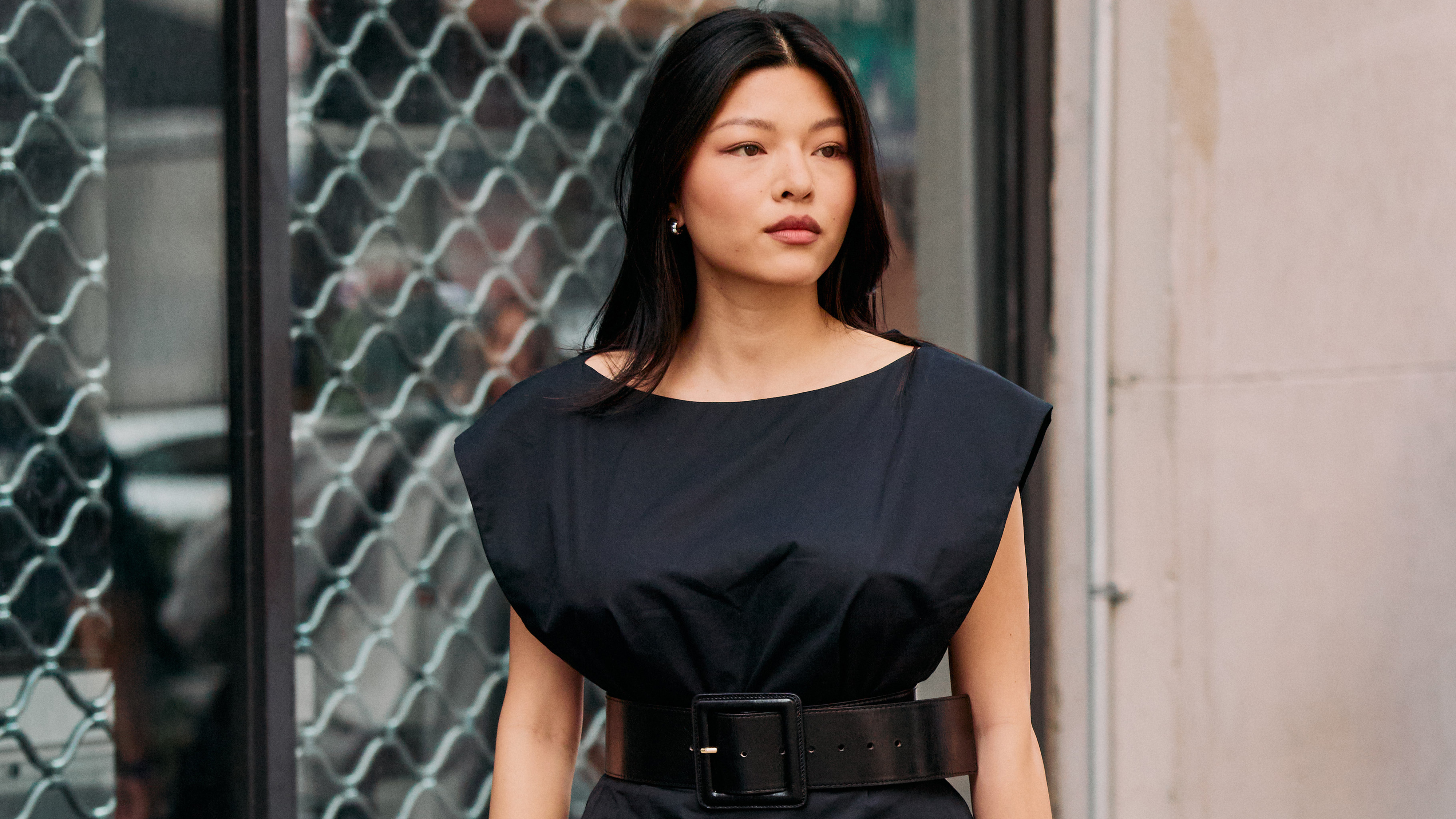 New York Fashion Week street style.