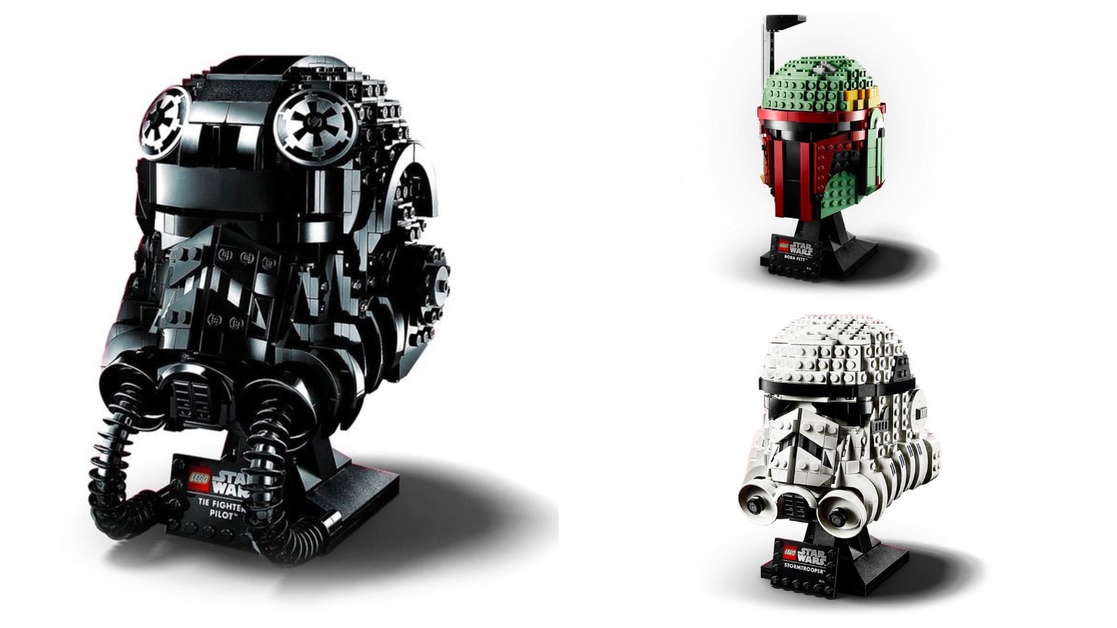 These Star Wars LEGO 40th anniversary helmets will get us through lockdown
