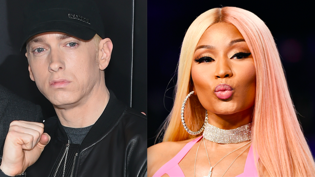 Are Nicki Minaj and Eminem Dating Nicki Minaj Maybe Confirms She's