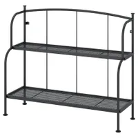 IKEA LÄCKÖ Shelf unit, gray outdoor/indoor IKEA LÄCKÖ Shelf unit, gray outdoor/indoor