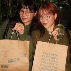 Kristina Ang and her sister Alexandria.