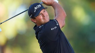 Patrick Reed takes a shot at the Spanish Open on the DP World Tour