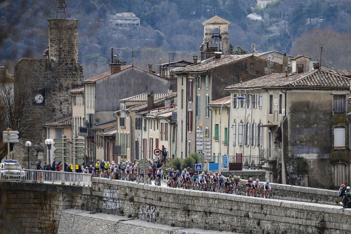 Etoile de Besseges Tour du Gard 2022 52nd Edition 2nd stage SaintChristollesAles Rousson 156 km 03022022 Scenery photo Roberto BettiniSprintCyclingAgency2022