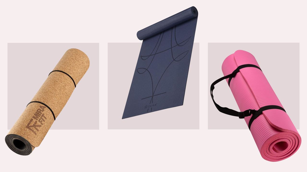 A selection of the best thick yoga mats from Mirafit, Gaiam, and BalanceFrom