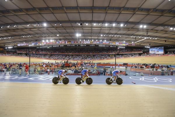 Russia's team pursuit team qualified in 5th