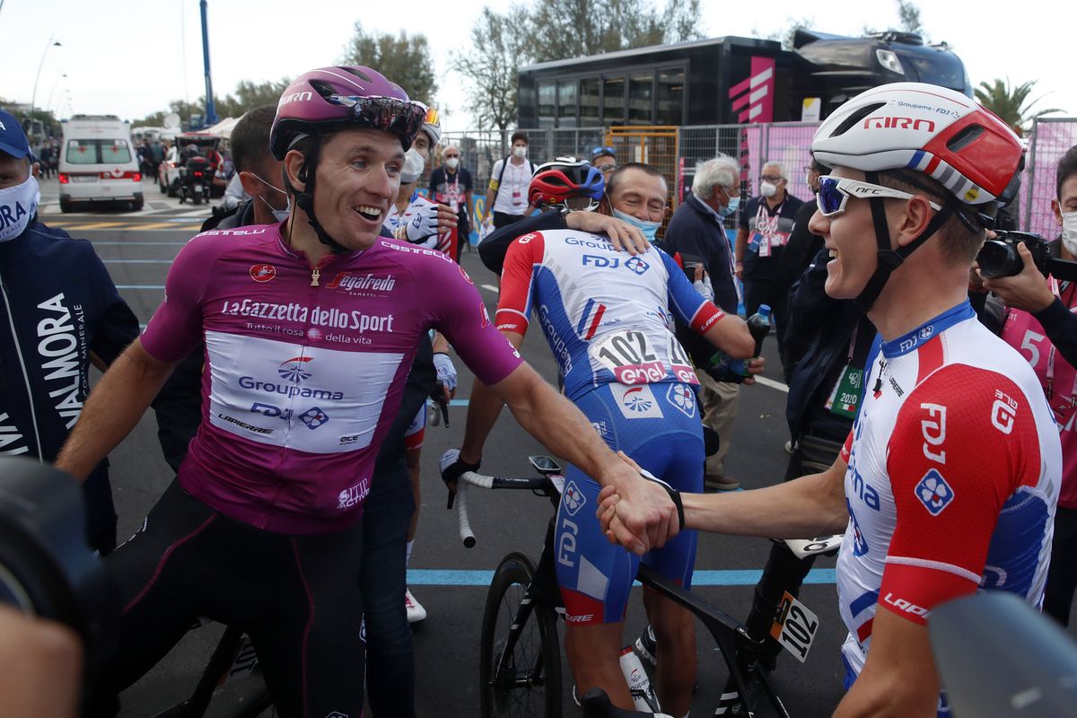 Giro dItalia 2020 103rd Edition 11th stage Porto SantElpidio Rimini 182km 14102020 Arnaud Demare FRA Groupama FDJ photo Luca BettiniBettiniPhoto2020