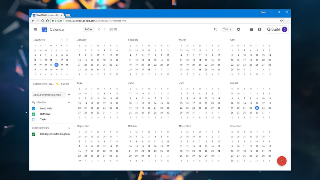 Google Calendar for G Suite TechRadar