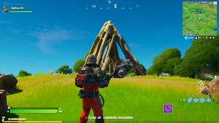 fortnite timber tent location