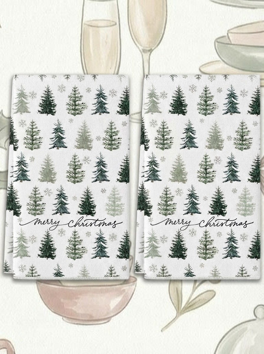 Christmas Kitchen Towels 18x26 