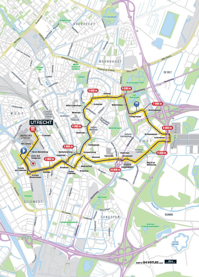 Tour de France 2015 Stage 1: Utrecht (ITT), 13.8 km