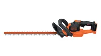 Black & Decker GTC3655PCLB hedge trimmer on a white background
