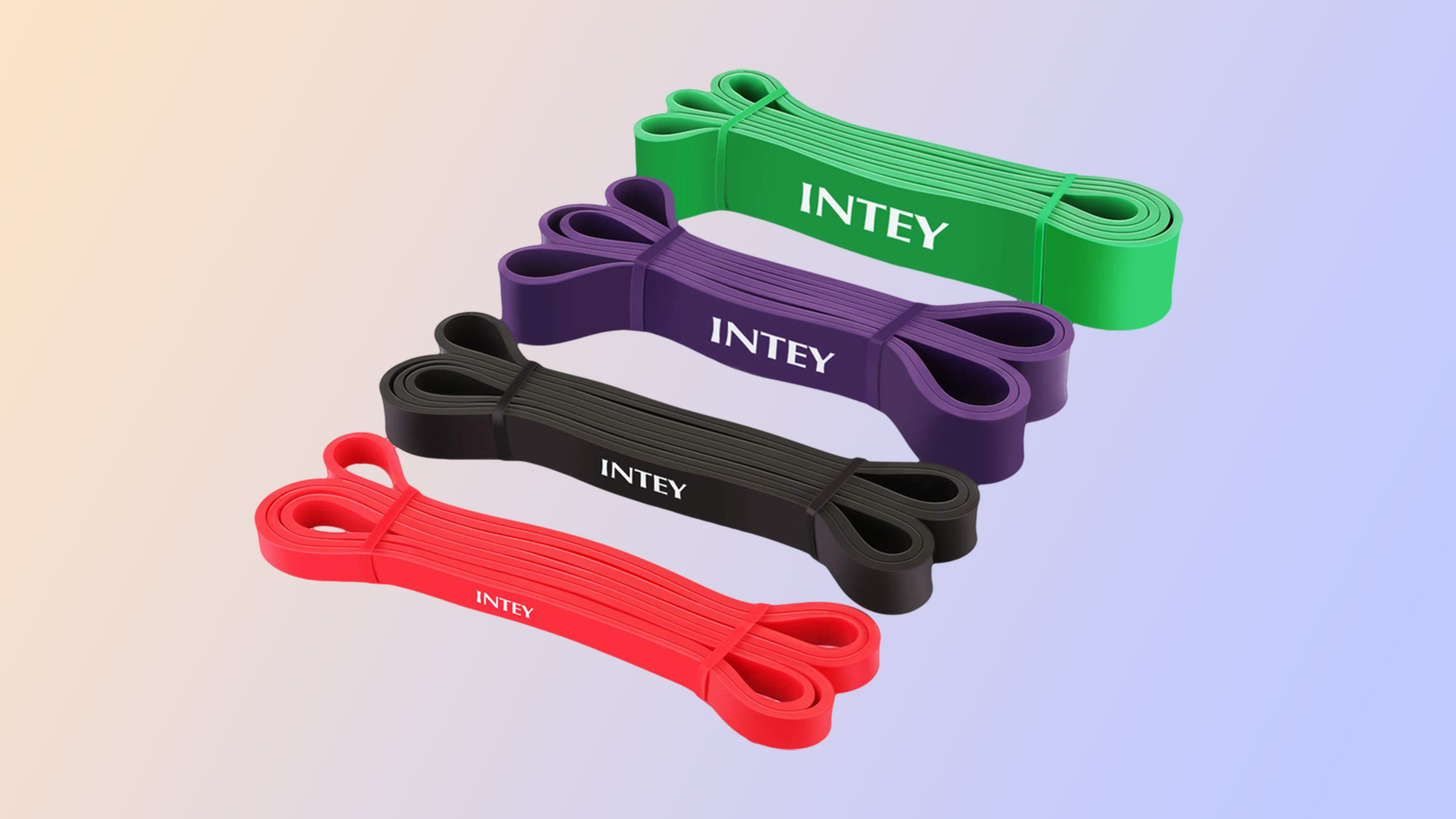 Best home gym equipment: INTEY Pull up Assist Band Exercise Resistance Bands