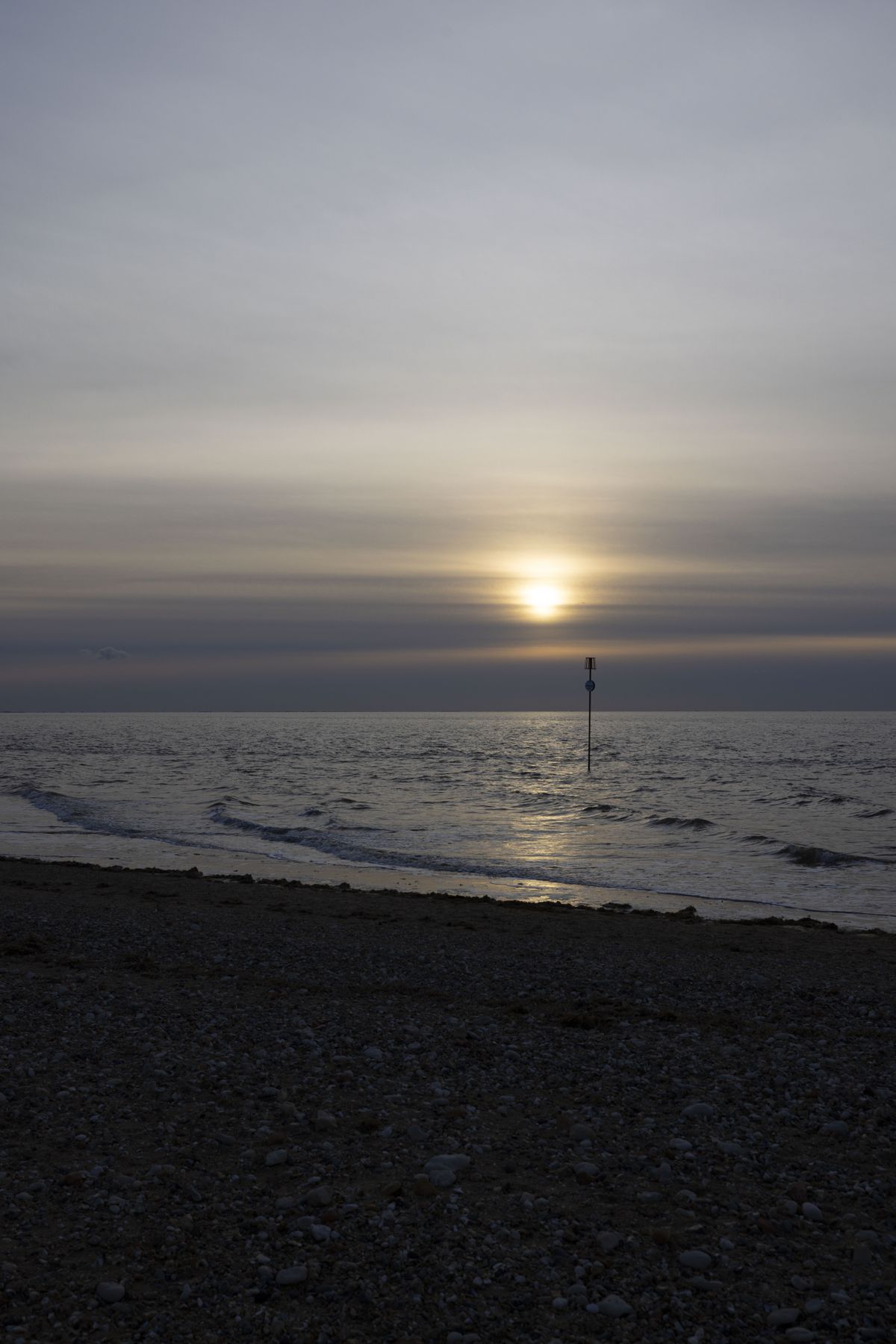 Cokin Nuances Image Quality Test Image of a sunset at a beach