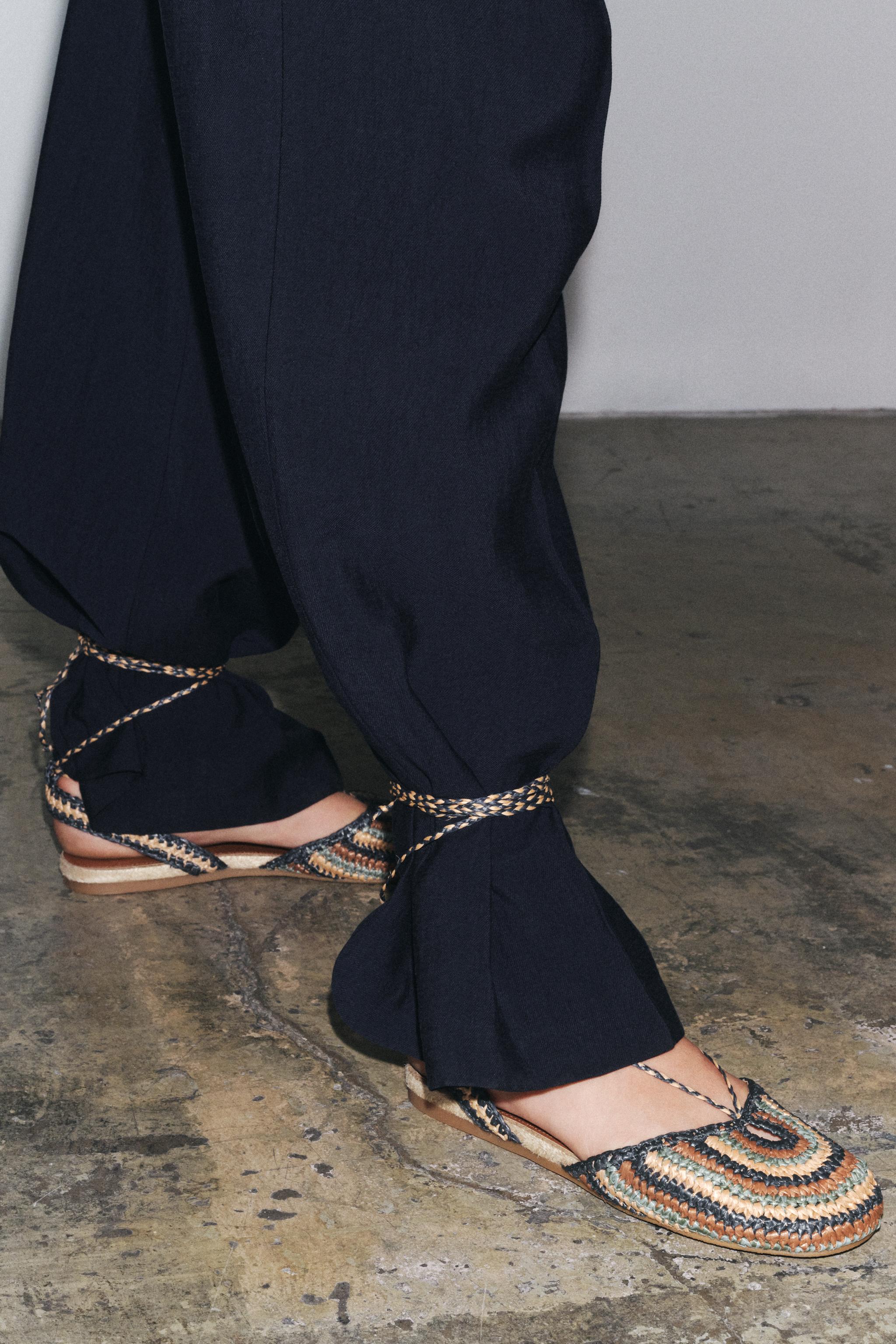Woven Flat Shoes