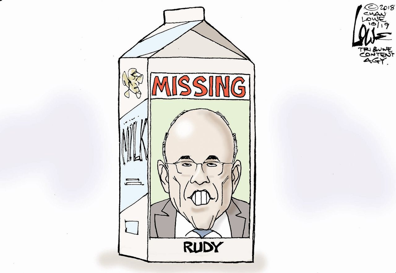 U.S. Rudy Giuliani milk carton missing