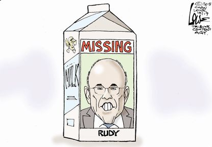 U.S. Rudy Giuliani milk carton missing