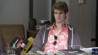 Andrew Garfield in Lions for Lambs.