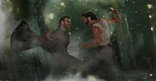 X-Men Origins: Wolverine - Hugh Jackmanâ€™s Wolverine fights his half-brother, Liev Schreiberâ€™s Sabretooth