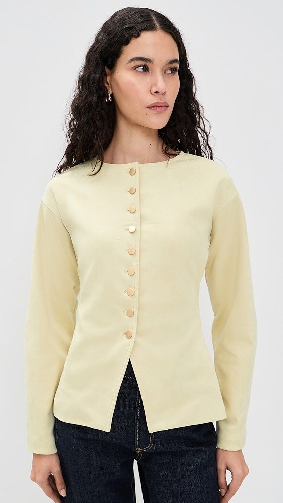 4th & Reckless Levony Faux Suede Blazer
