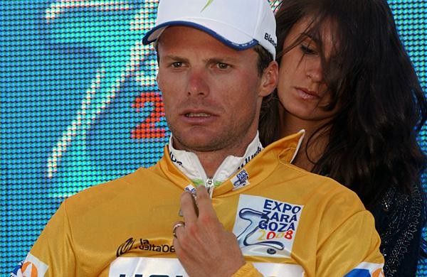 Danilo Di Luca (Liquigas) has the gold jersey, but doesn't expect to keep it