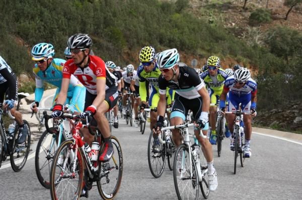 Andreas Kloeden, Bruno Pires, Filipe Cardoso (Barbot-Siper), Jerome Pineau (Quick-Step) and Sergio Sousa (Barbot-Efapel).