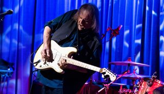 Walter Trout performs at the Grammy Museum on January 15, 2020 in Los Angeles, California